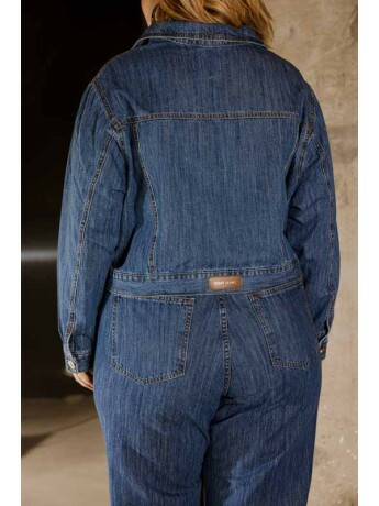 Jaqueta Jeans Feminino Plus Size