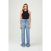Glamour Jeans: Calça Straight Pérolas