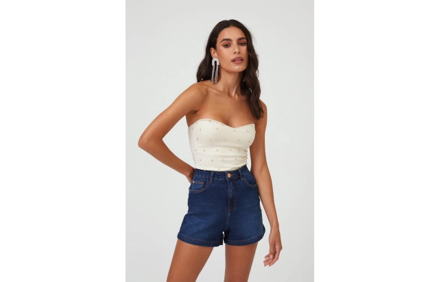 SHORTS HOT PANTS JEANS POWER STRETCH